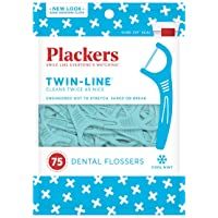 Plackers Twin Line Flossers 75ct